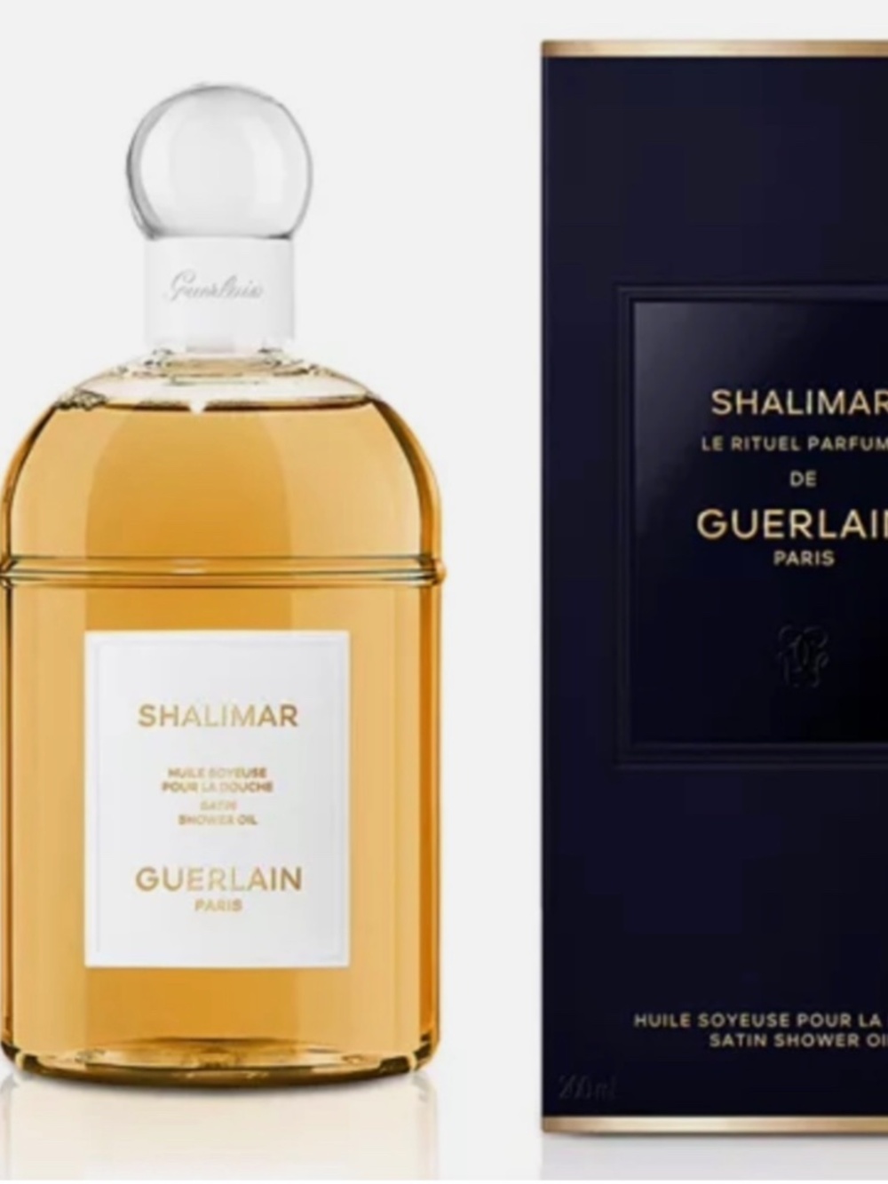 NEW Guerlain Shalimar Satin Shower Oil 6.7 oz / 200 ml